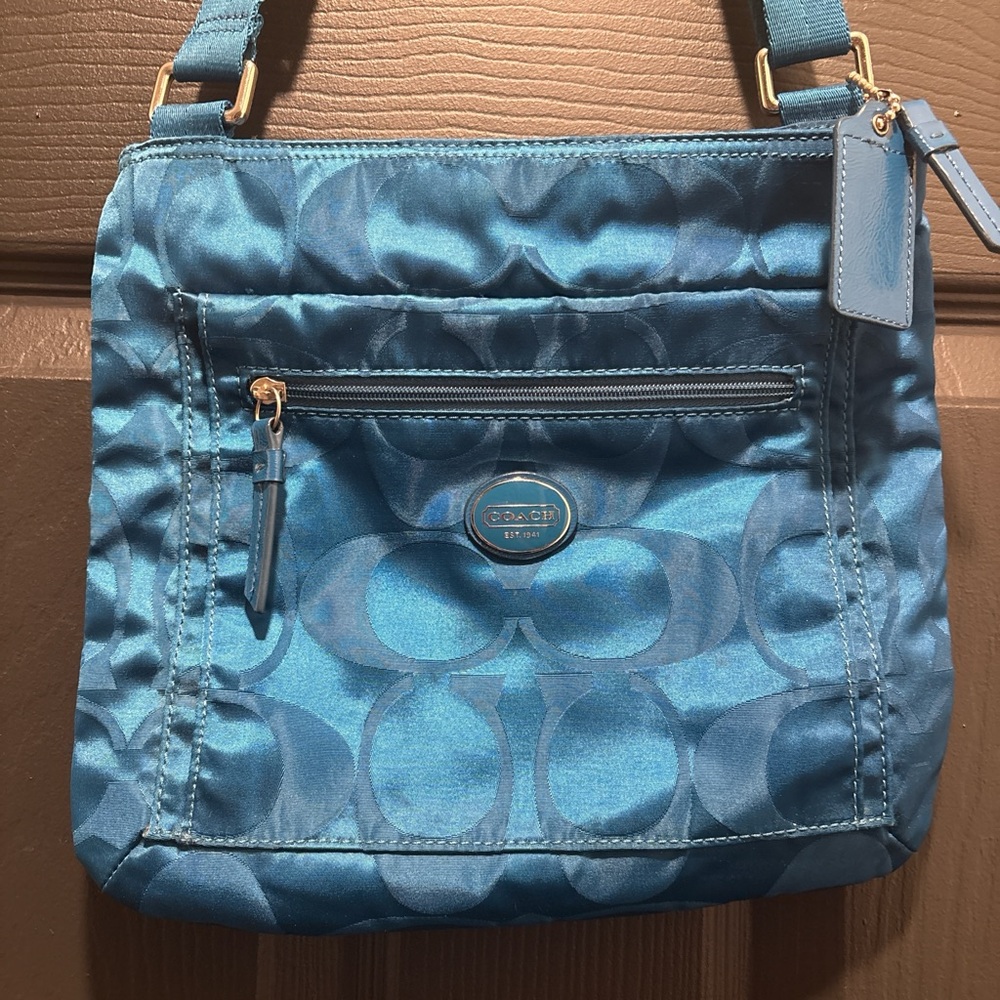 Coach Blue Crossbody Bag